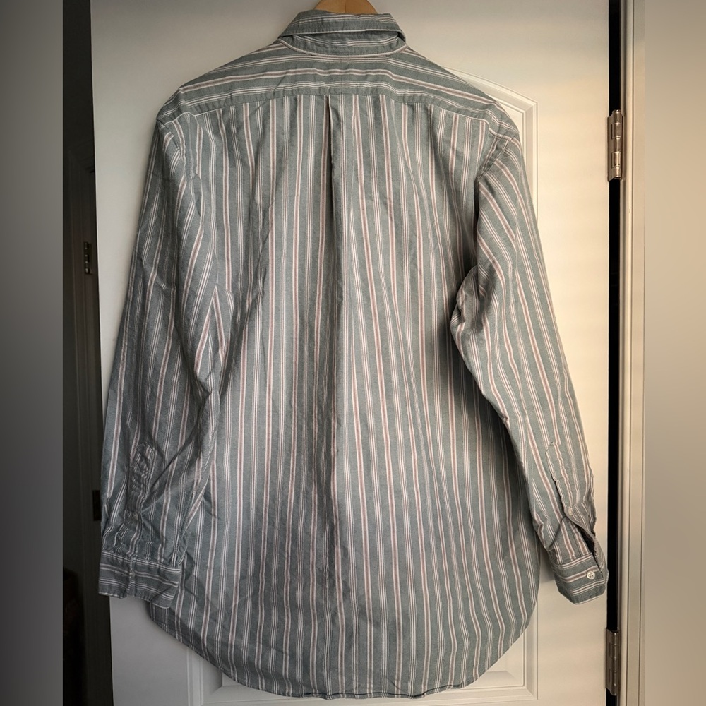 Ralph Lauren Men's Striped Button-Down Shirt - Picture 3 of 4